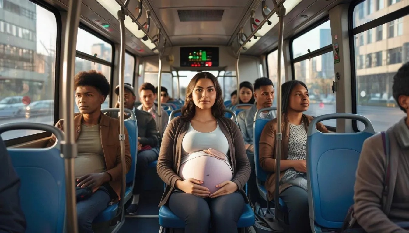 В России могут ввести штрафы за отказ уступить место беременным в транспорте