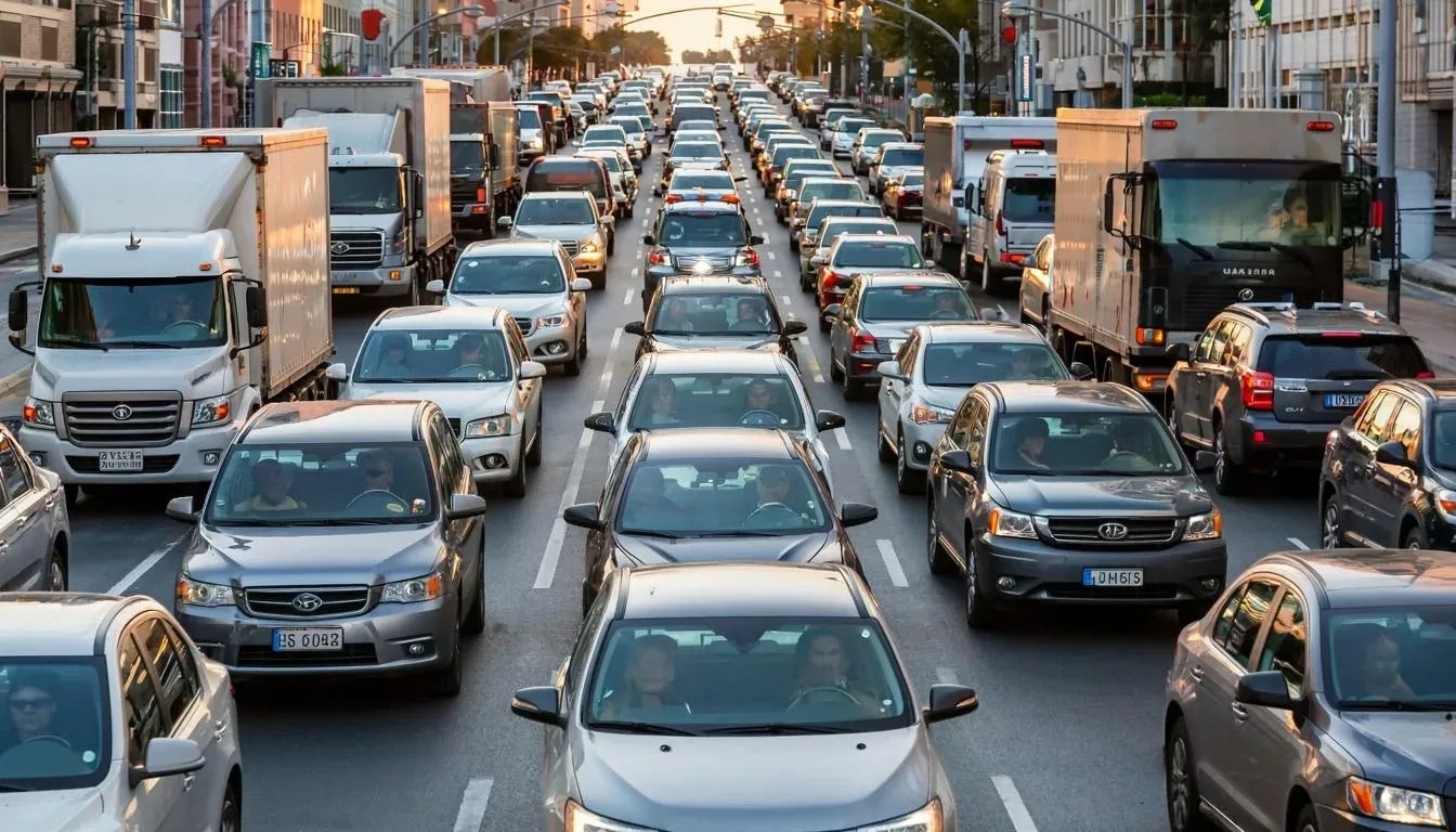 В Петербурге хотят решить проблему со штрафами для стоящих в пробках водителей