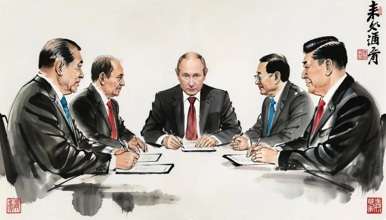 Путин встретился с президентом Азербайджана в Пекине