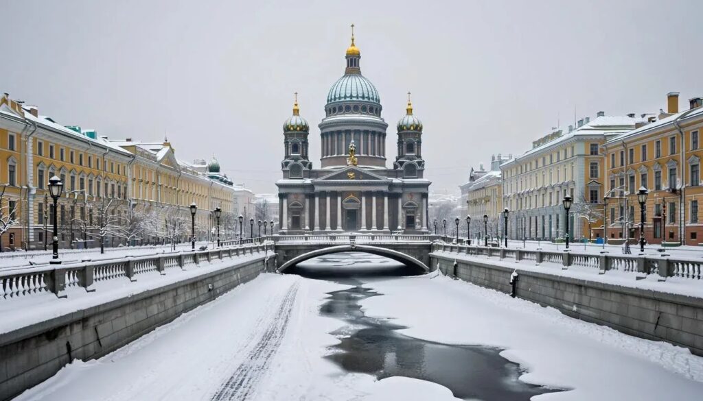 В Петербурге снег во второй половине ноября?