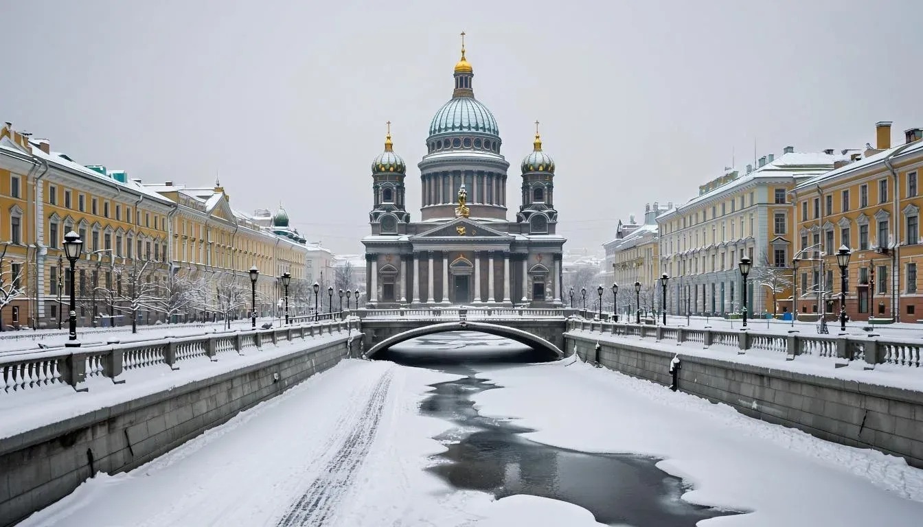 В Петербурге снег во второй половине ноября?