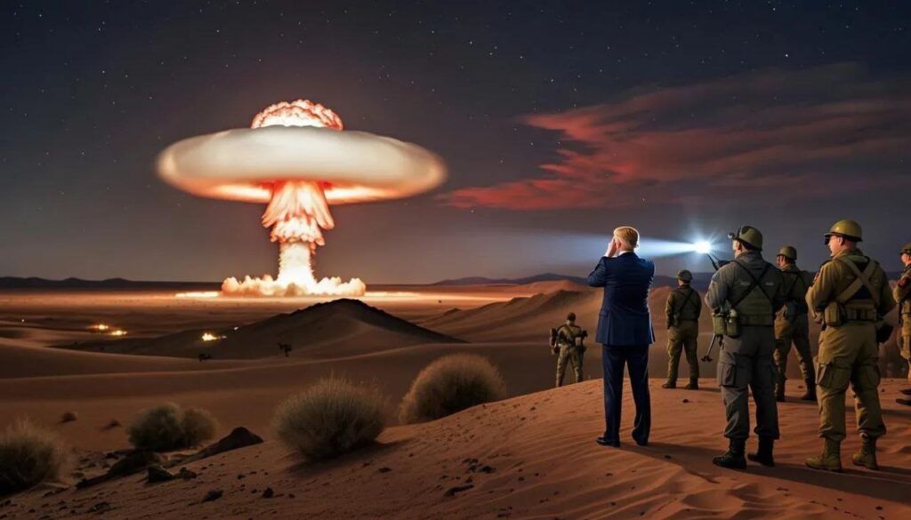 Трамп захотел испытать ядерное оружие