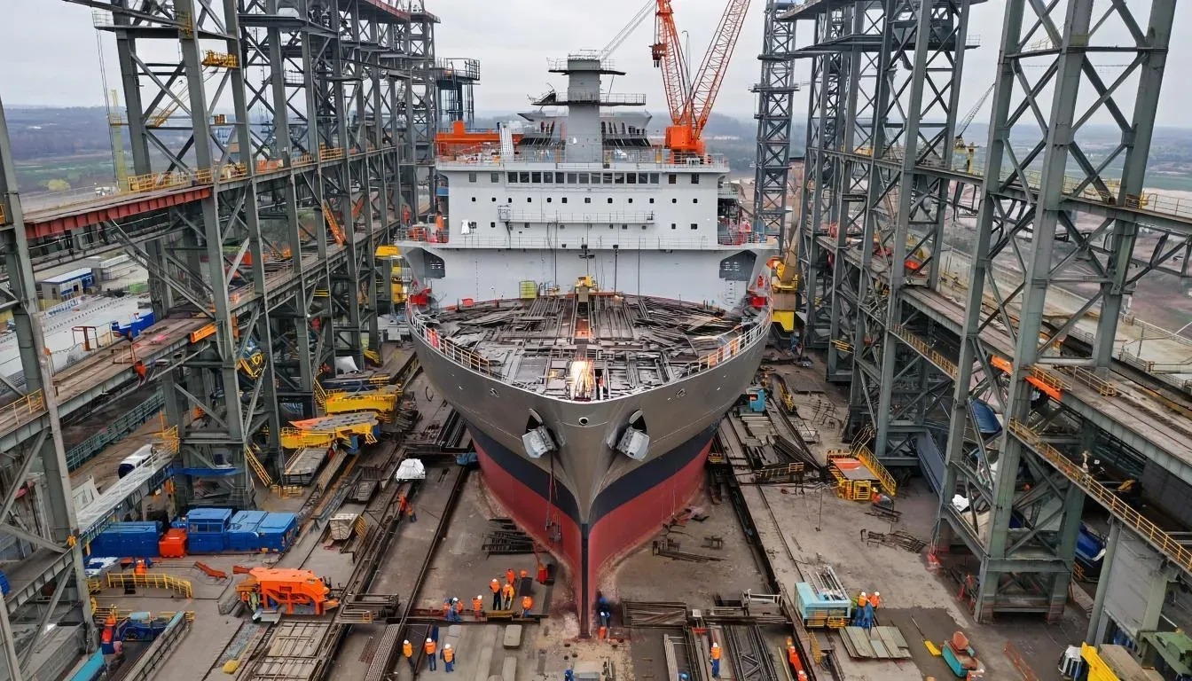 Строительства ледокола «Дзержинский» хотят перенести в Петербург