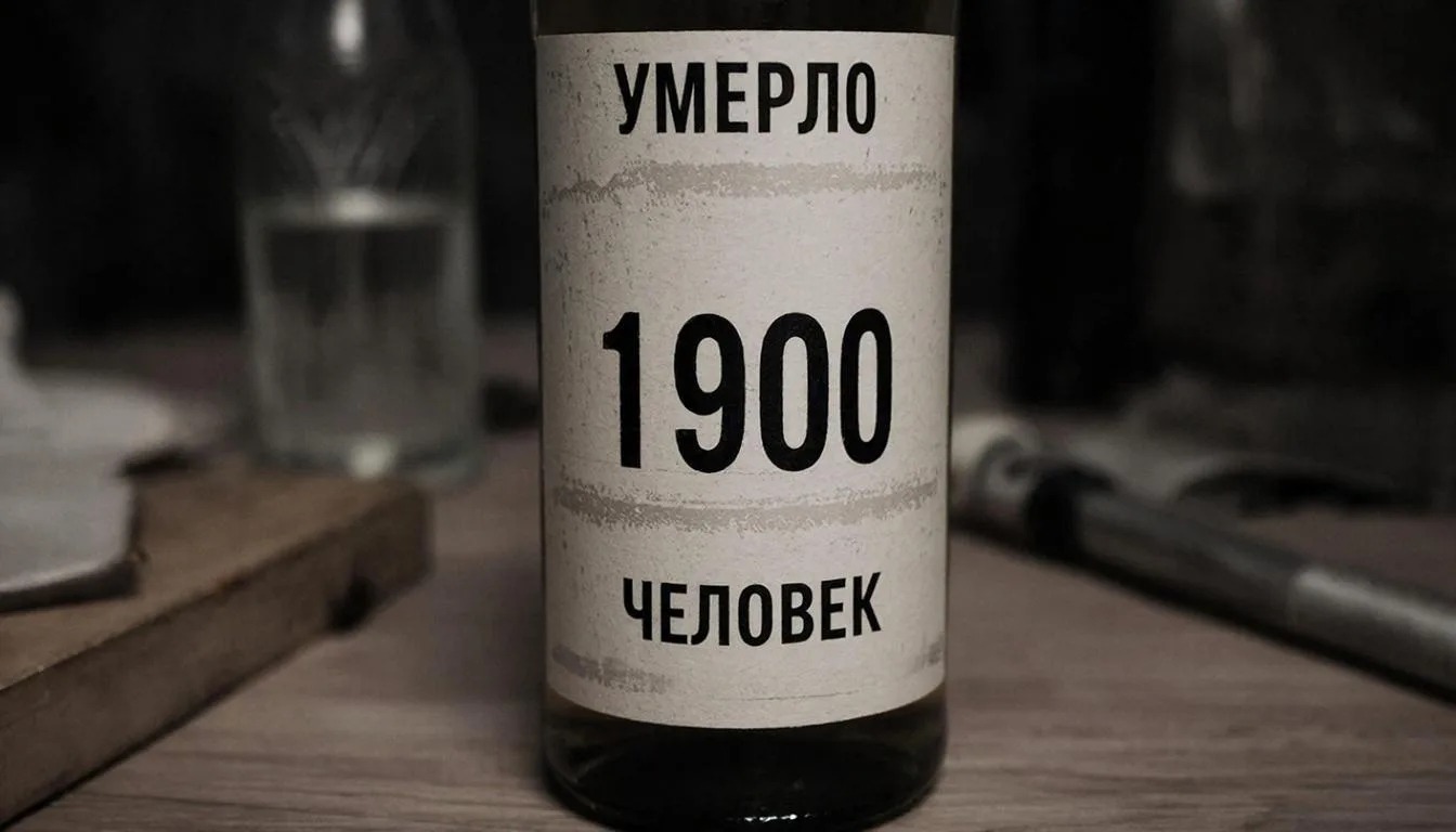 Минздрав поддержал предложение о добавлении на бутылки с алкоголем данных о количестве смертей