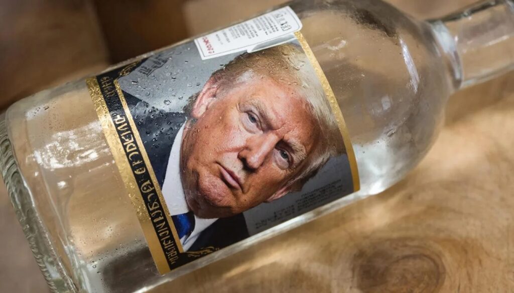 Калужский завод решил назвать водку в честь Трампа