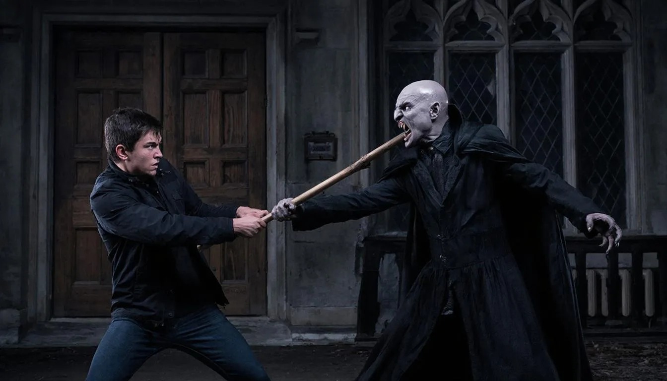 И зачем вам осиновый кол?