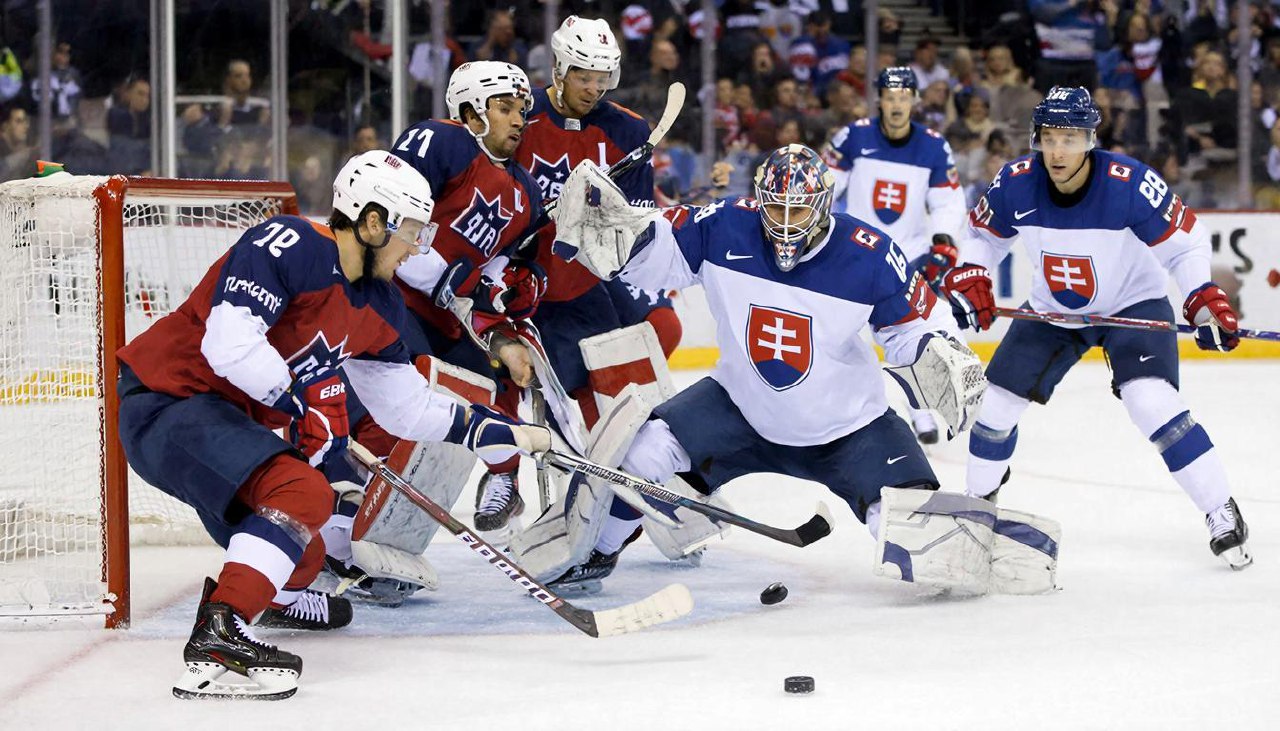 США и Словакия поборются за выход в финал в хоккее