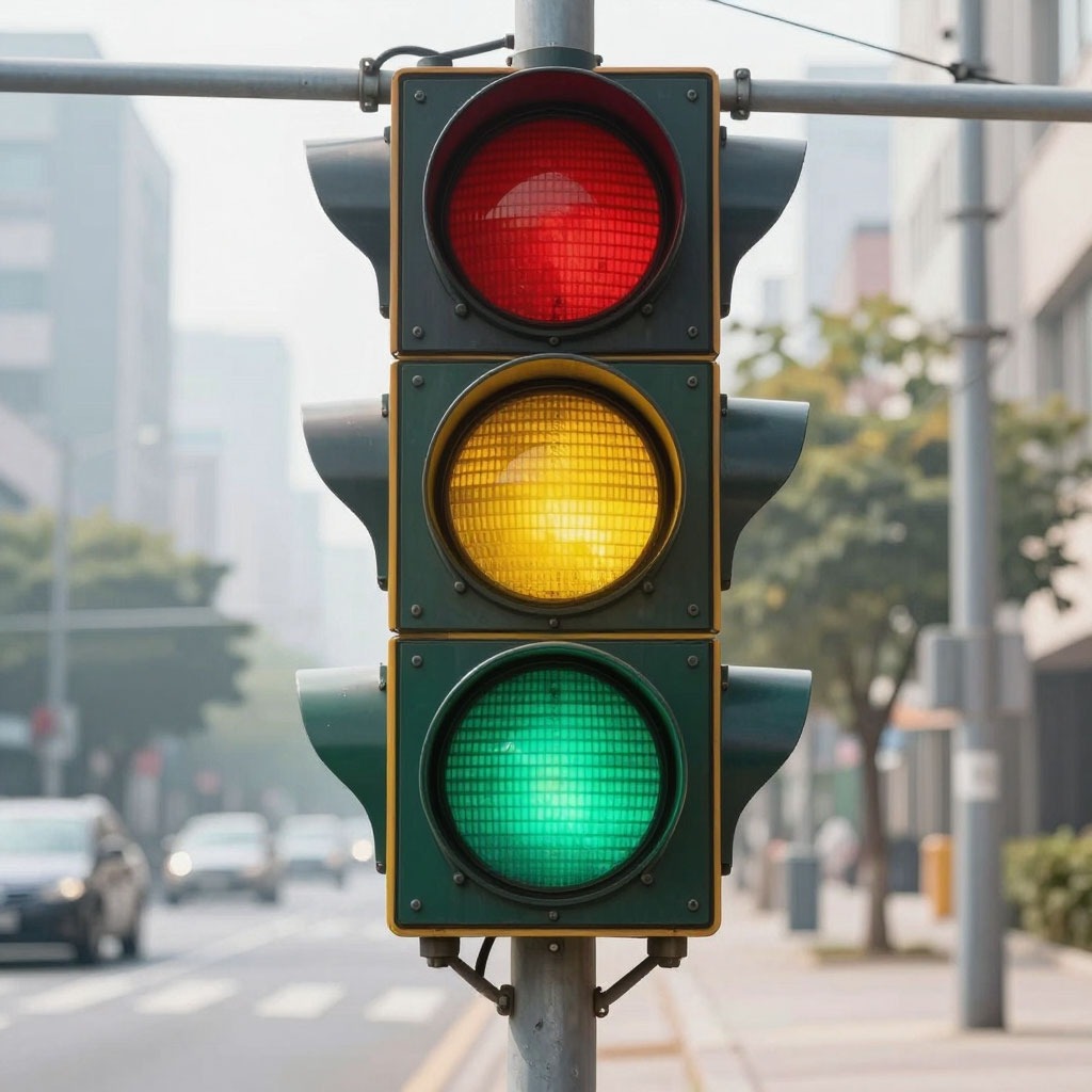 В Петербурге у станции метро «Горный институт» установят три светофора