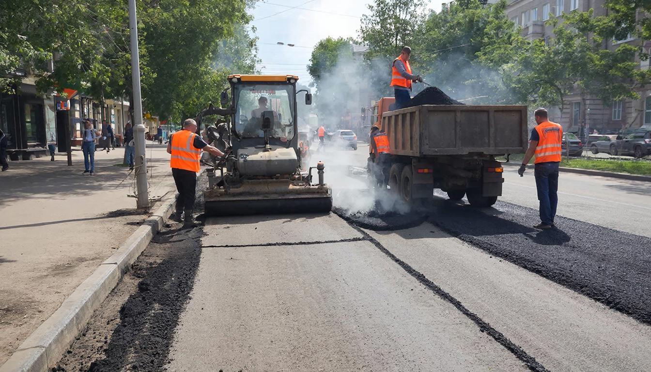 Парашютную улицу обновят в Приморском районе до 19 мая
