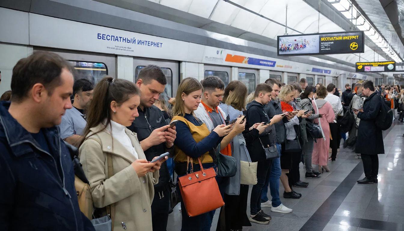 В Петербурге депутаты предложили сделать бесплатный Wi-Fi в вестибюлях метро