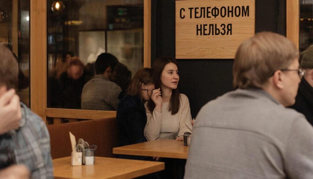 Рестораны с запретом на гаджеты в России