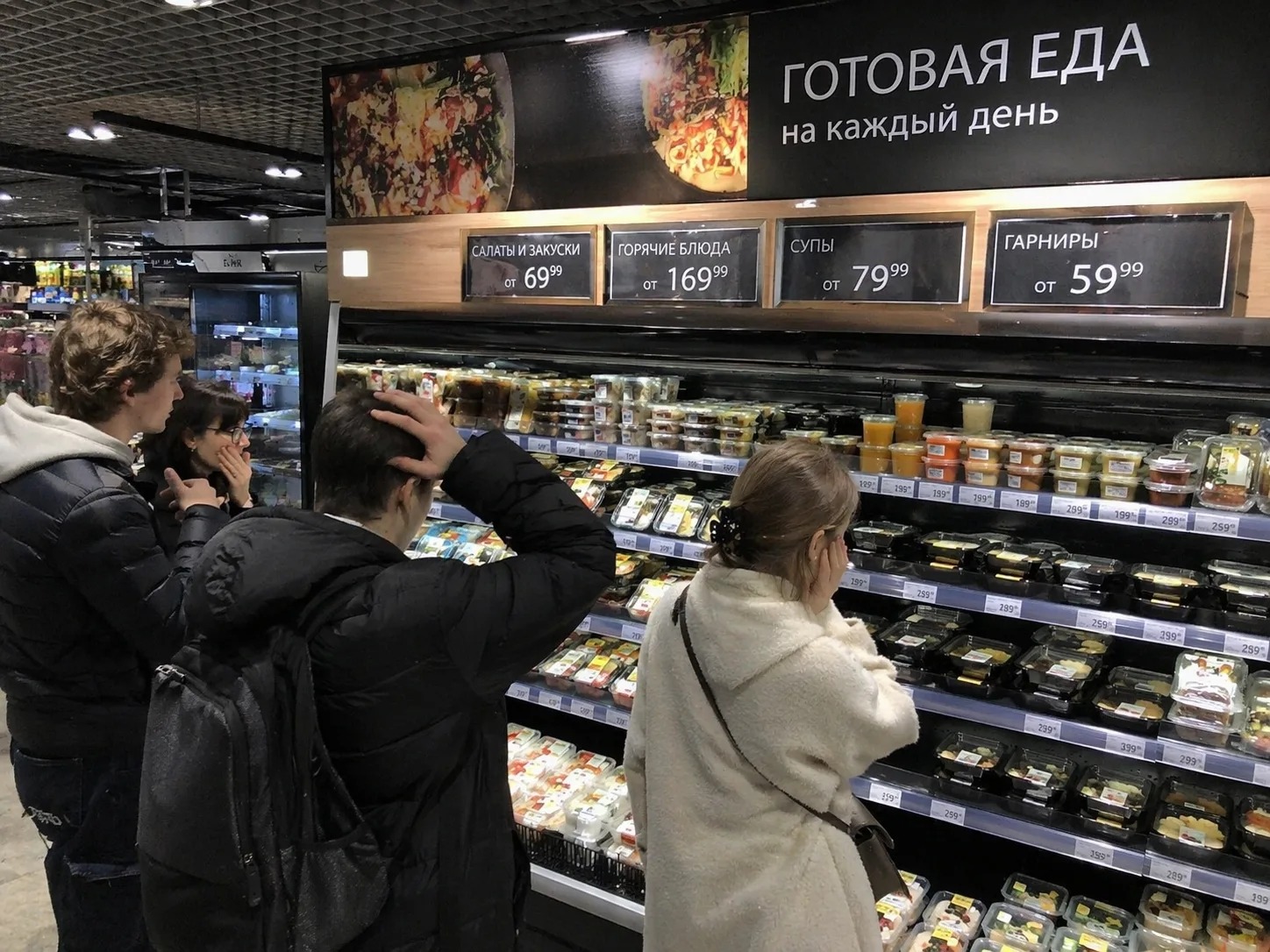 В России рынок готовой еды за год вырос на 34 %