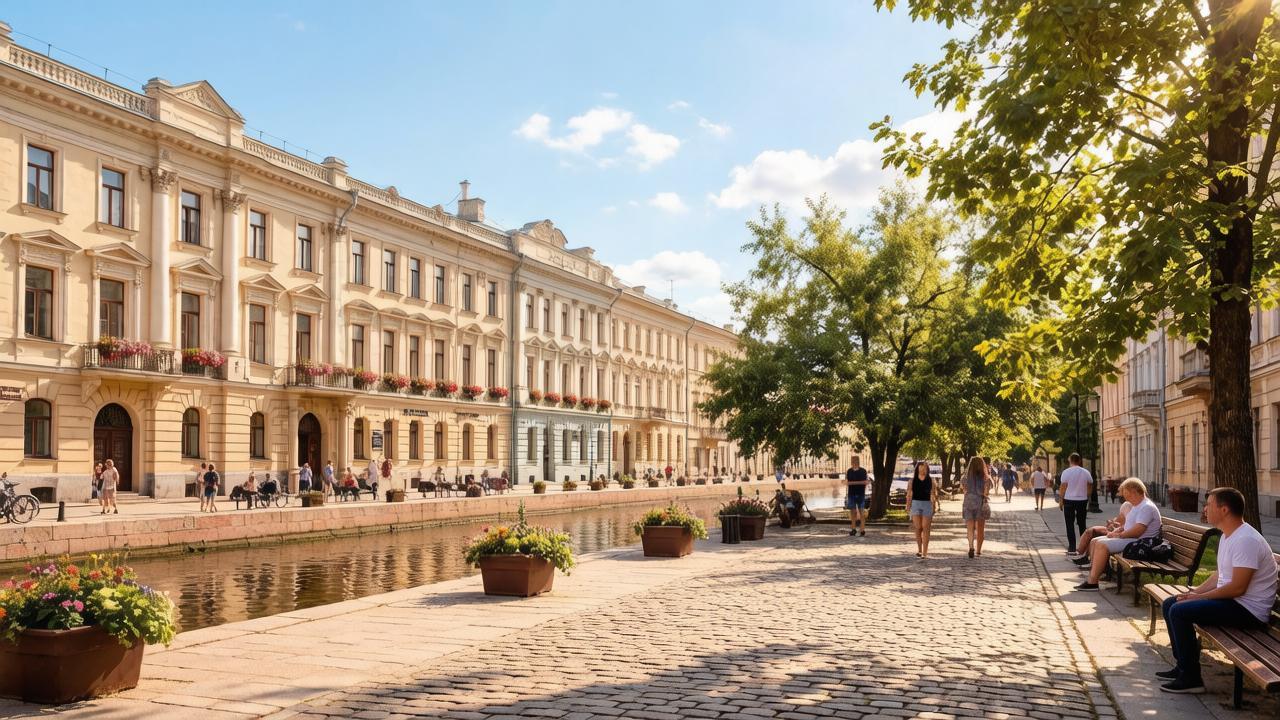 В Петербурге на следующей неделе ожидается потепление с минимальными осадками