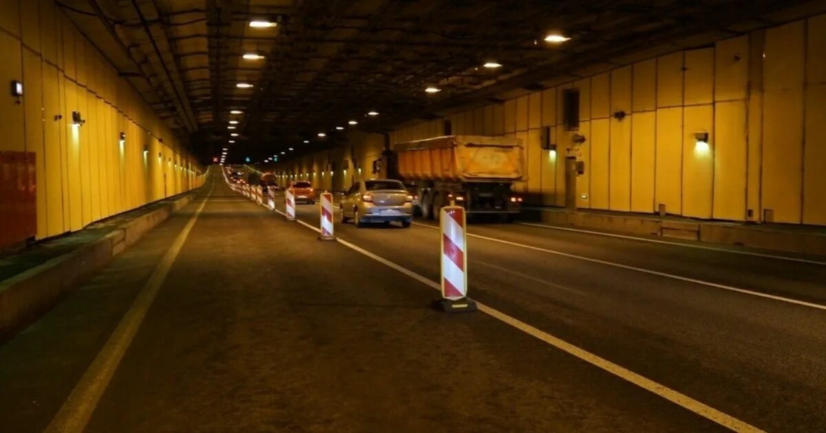 На дамбе в Петербурге с 1 июня вводятся ограничения в районе тоннеля