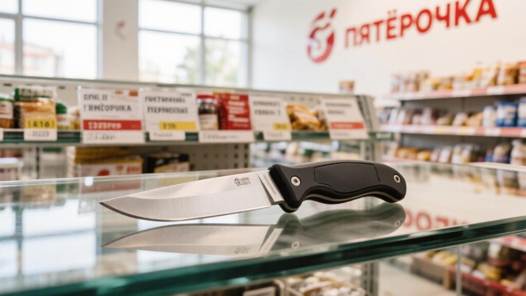 В сети продуктовых магазинов разыгрывают швейцарские ножи за 1 рубль