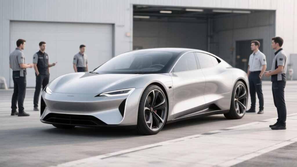 Прототип необычного электрического Alpine A110 покажут в Гудвуде