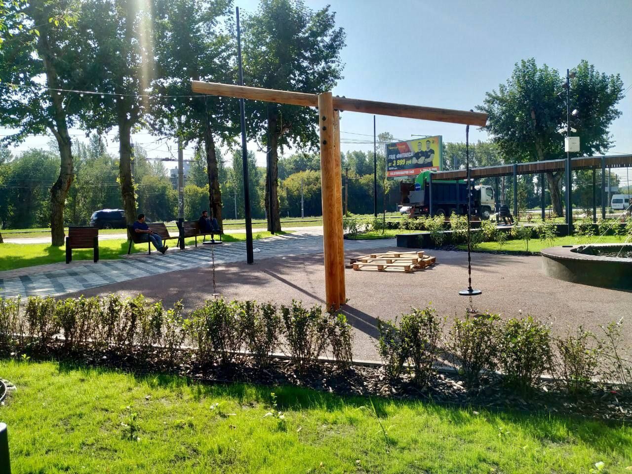 На намыве Васильевского острова появятся два сквера