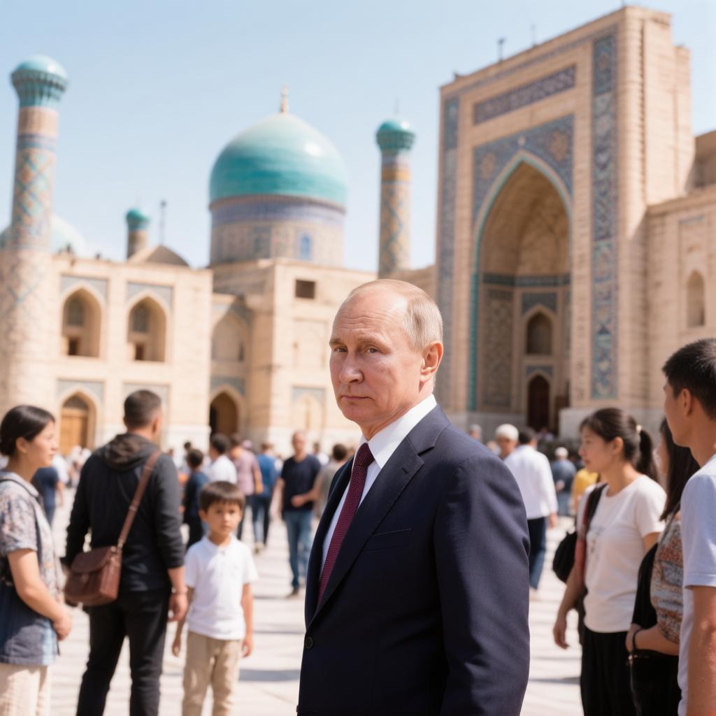 Путин поздравил президента Узбекистана